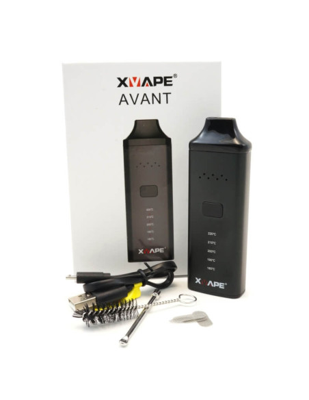 X-Vape Avant Dry Herbs Vaporizer-Preto