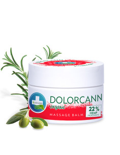 DOLORCANN BIO · Bálsamo orgánico de massajem concentrado 22% cannabis 50 ml