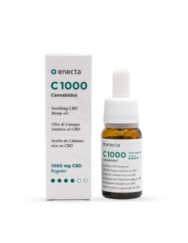 Óleo CBD C1000 Médio 10%(1000 mg – 10 ml)